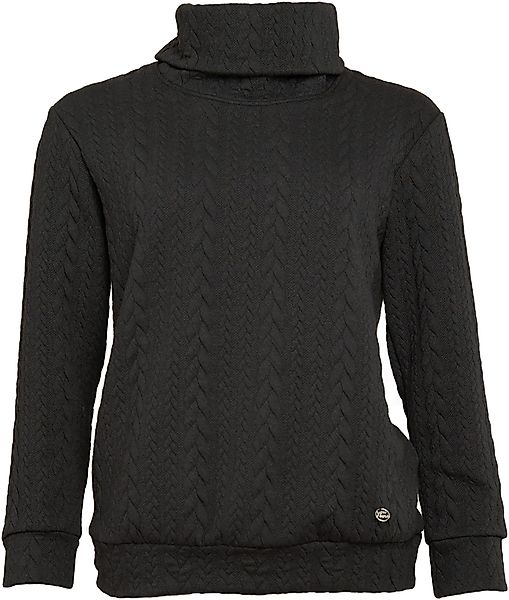 Seidel Moden Rollkragenpullover mit Logo Patch, günstig online kaufen