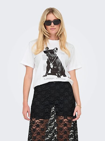 ONLY Kurzarmshirt "ONLDONNA LIFE S/S COOL TOP BOX JRS" günstig online kaufen