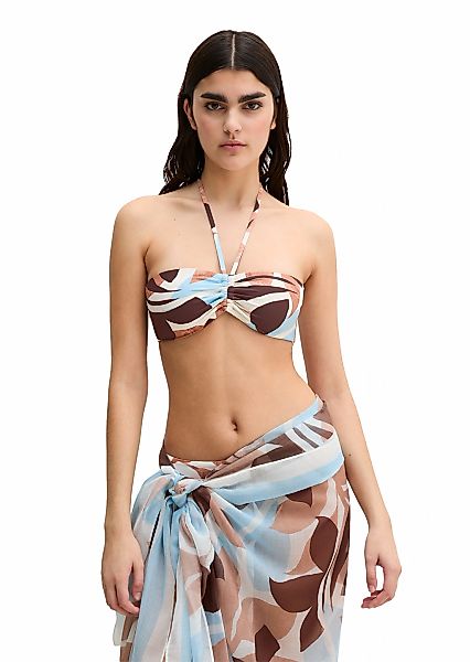 Marc OPolo Bandeau-Bikini-Top "Breezy Leaf AOP" günstig online kaufen