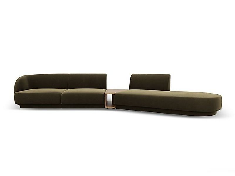 Micadoni Sofa Miley, modular 4-Sitzer mit 1 Armlehne günstig online kaufen