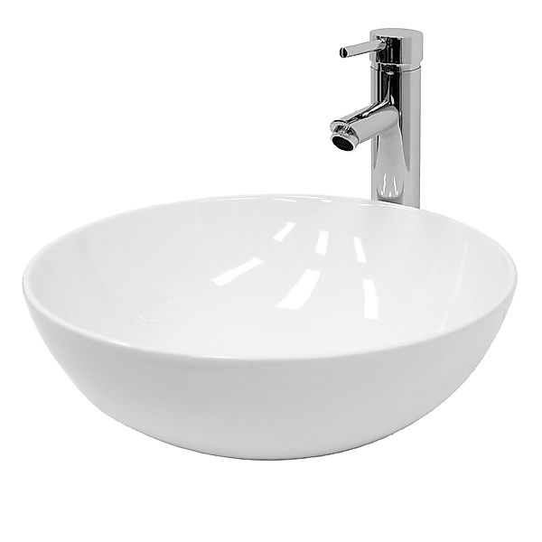 LuxeBath Waschbecken Aufsatzwaschbecken aus Keramik für günstig online kaufen