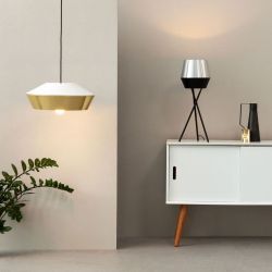 s.luce Pendelleuchte Individuelle Pendellampe SkaDa Metallschirm, günstig online kaufen