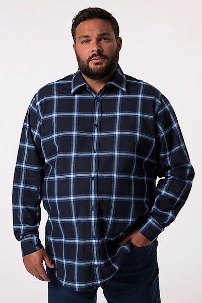 Men Plus Businesshemd Karohemd Langarm Kentkragen Comfort Fit günstig online kaufen