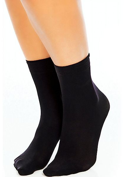 GLAMORY Feinsöckchen Soft Micro (1-Paar) mit bequemen Komfortbündchen günstig online kaufen