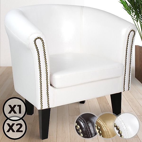 MIADOMODO Chesterfield-Sessel Chesterfield Sessel Loungesessel Clubsessel günstig online kaufen