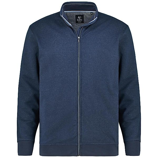 Hajo Sweatjacke mit Stretch Farbe marine Größe: 3XL günstig online kaufen