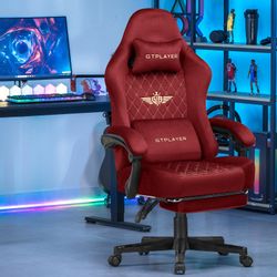 GTPLAYER Gaming-Stuhl Stoff Gaming Chair Ergonomisch günstig online kaufen