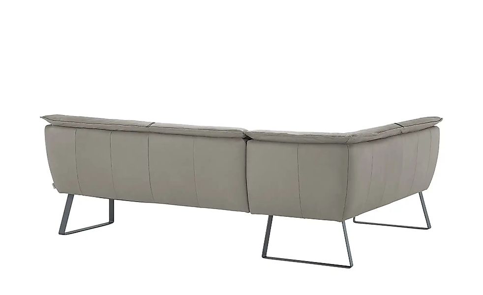 KOINOR Eckbank  Leder Alino ¦ grau ¦ Maße (cm): H: 89 Bänke > Eckbänke - Hö günstig online kaufen