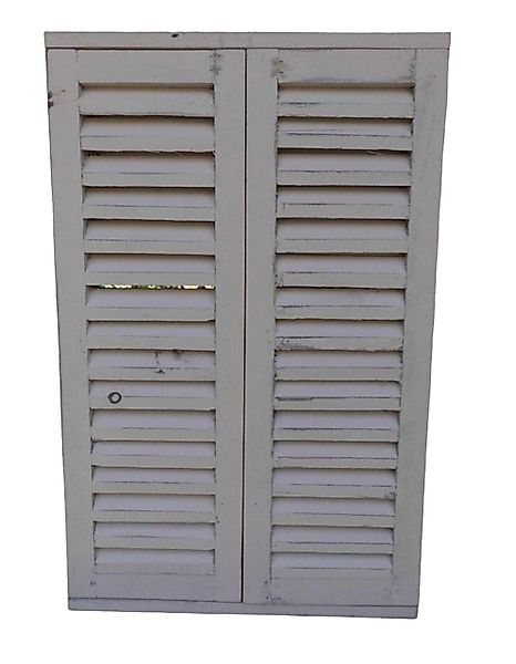 Deko-Impression Wandspiegel Wunderschöner Wandspiegel Fensterläden Landhaus günstig online kaufen