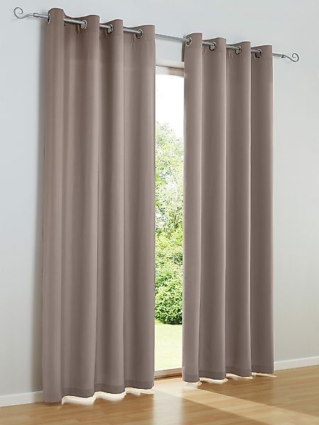 heine home Vorhang Ösen 2 Stk. tlg. günstig online kaufen