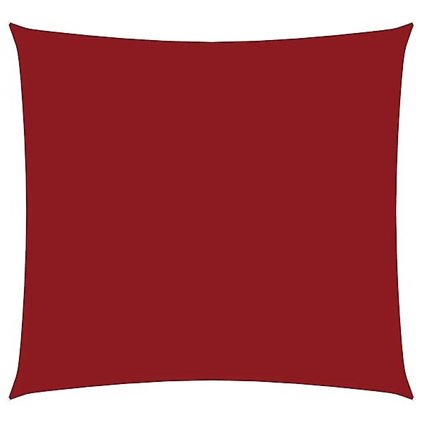 vidaXL Sonnensegel Oxford-Gewebe Quadratisch 3x3 m Rot 135632 günstig online kaufen