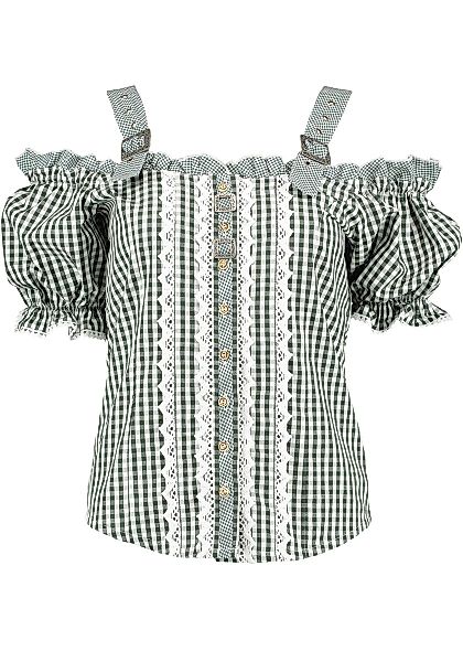 OS Trachten Trachtenbluse Ximira Tailliert, Bluse günstig online kaufen