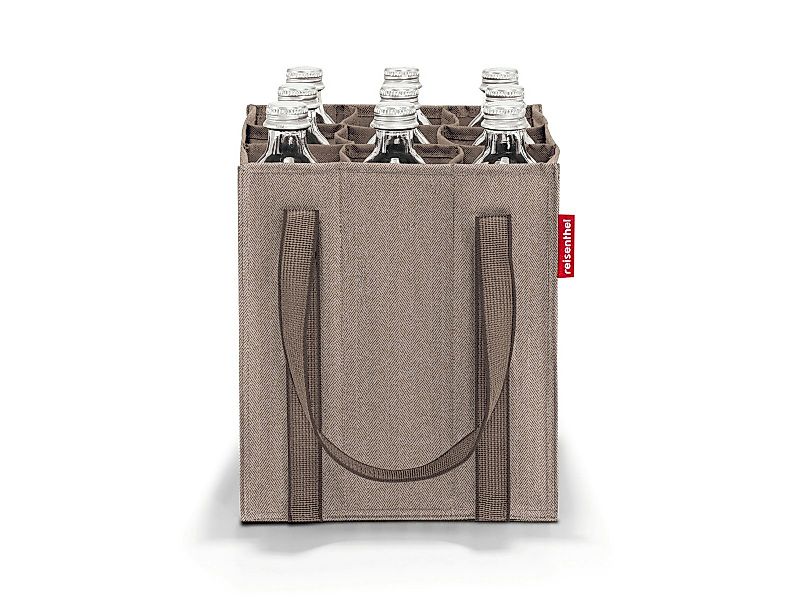 REISENTHEL® Tragetasche bottlebag herringbone mokka günstig online kaufen