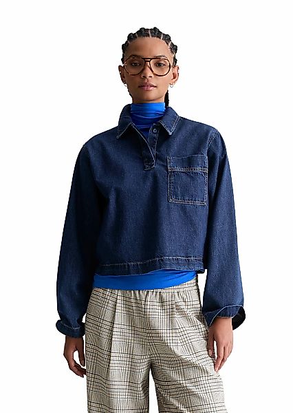 Marc OPolo DENIM Langarmbluse "aus reiner Bio-Baumwolle" günstig online kaufen