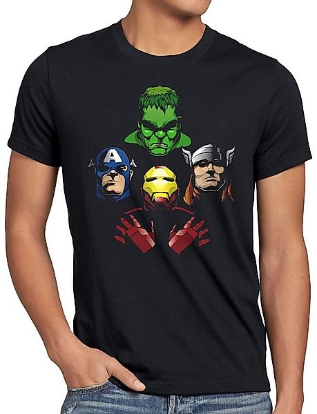 style3 T-Shirt Fab 4 captain infinity iron man stark hulk america avengers günstig online kaufen