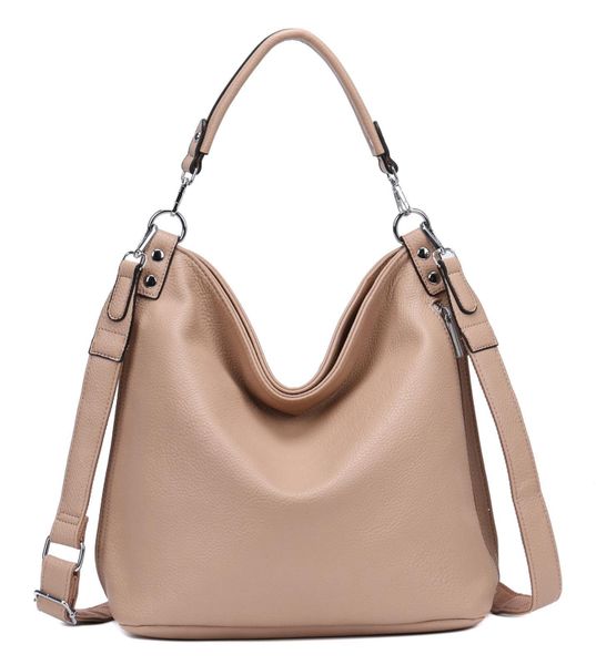 ITALYSHOP24 Schultertasche DAMEN XXL SHOPPER HOBO günstig online kaufen