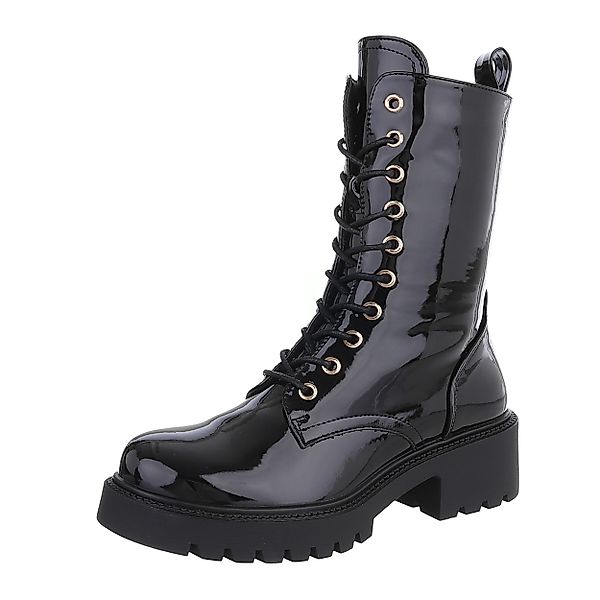 Ital-Design Damen Schnürschuhe Freizeit Schnürstiefelette (87118132) günstig online kaufen
