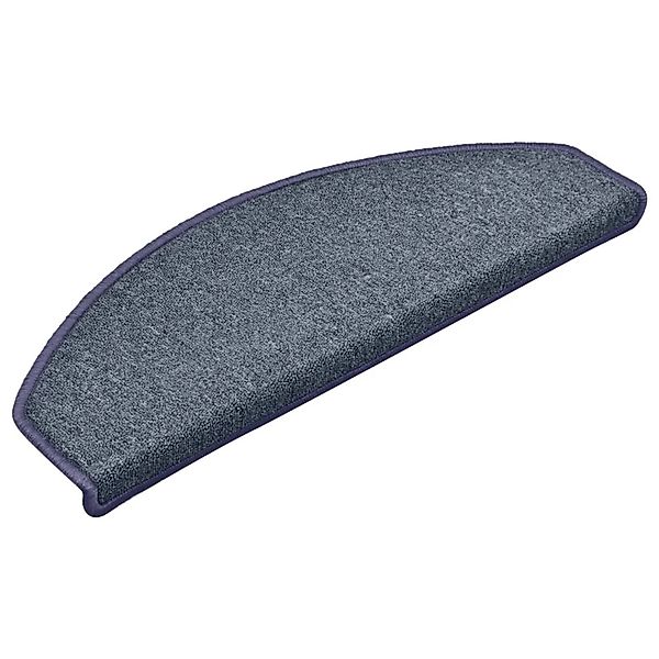 vidaXL Stufenmatte Treppenmatten 15 Stk. Dunkelgrau günstig online kaufen