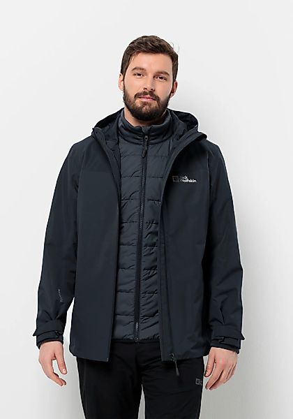Jack Wolfskin 3-in-1-Funktionsjacke "GLAABACH 3IN1 JKT M", mit Kapuze günstig online kaufen