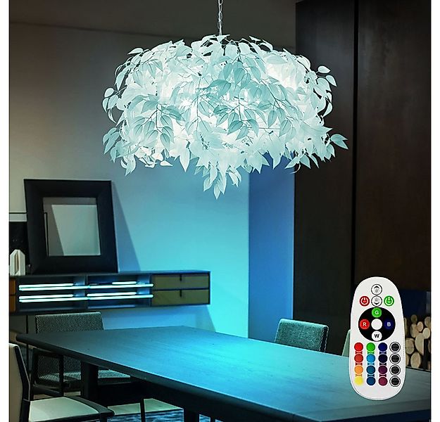 Reality Leuchten LED Pendelleuchte, Leuchtmittel inklusive, Warmweiß, Blätt günstig online kaufen