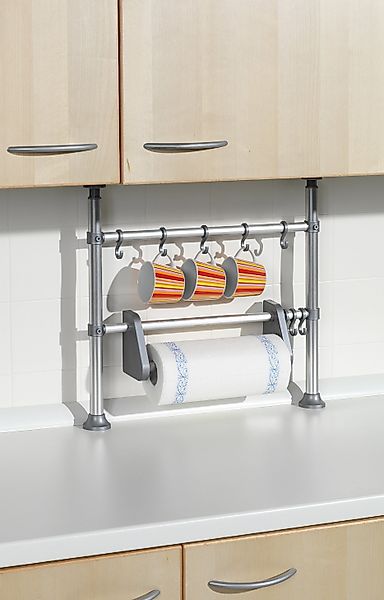 Ruco Küchenregal, Aluminium/Kunststoff, mit Küchenrollenhalter und günstig online kaufen