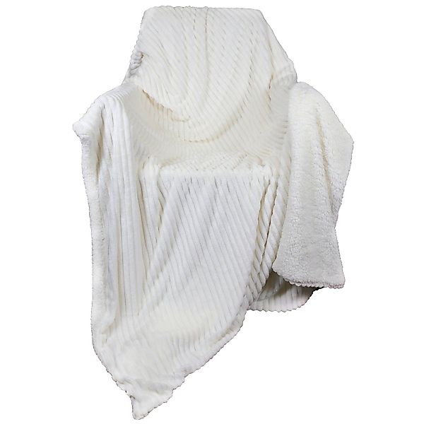 Wohndecke Kuscheldecke 150x200 cm warm Sherpa günstig online kaufen