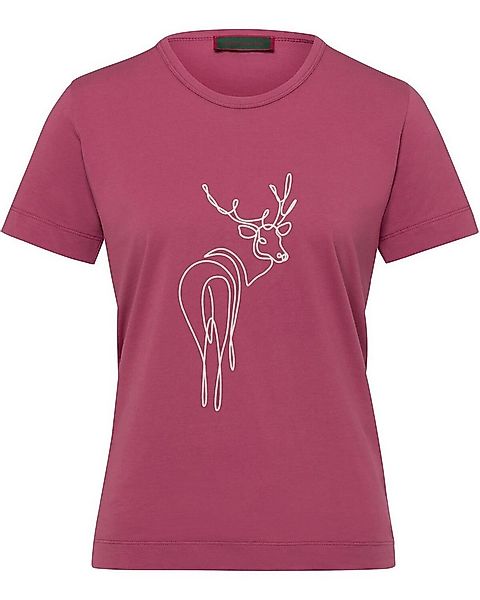 Reitmayer T-Shirt Kurzarm-Shirt mit Hirschdruck günstig online kaufen