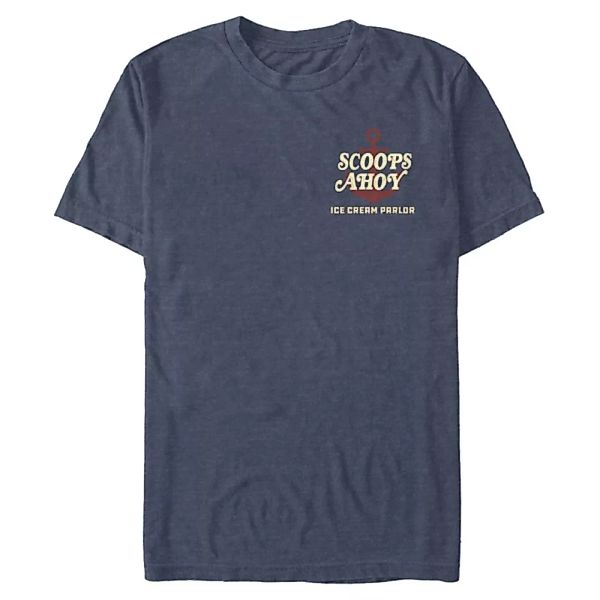Netflix - Stranger Things - Logo Ahoy Ahoy - Männer T-Shirt günstig online kaufen