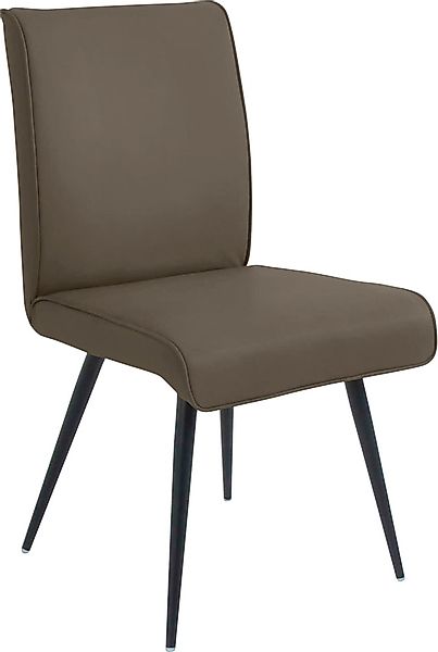 K+W Komfort & Wohnen 4-Fußstuhl »Giacomo I«, 1 St., Leder CLOUD, 4- Fußstuh günstig online kaufen