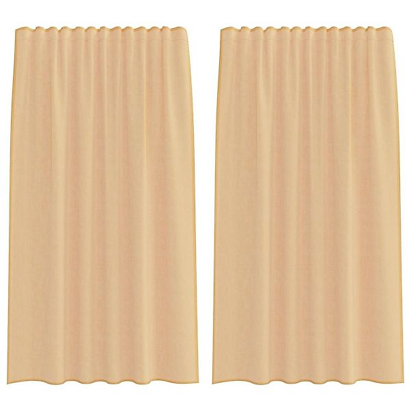 vidaXL Vorhang Voile Vorhänge mit Schlaufen günstig online kaufen