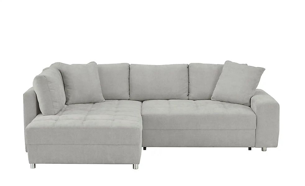 bobb Ecksofa mit pflegeleichtem Bezug Arissa de Luxe ¦ grau ¦ Maße (cm): B: günstig online kaufen