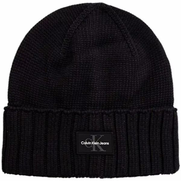 Calvin Klein Jeans  Mütze MONO LOGO PATCH BEANIE RUB K50K512463 günstig online kaufen