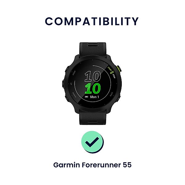 kwmobile Uhrenarmband 2x Sportarmband für Garmin günstig online kaufen