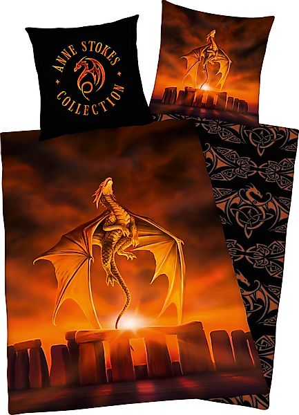 Anne Stokes Wendebettwäsche Anne Stokes, Renforcé, günstig online kaufen