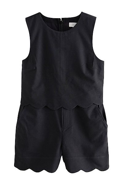 Next Playsuit Ärmelloser Playsuit mit Bogenkanten (1-tlg) günstig online kaufen