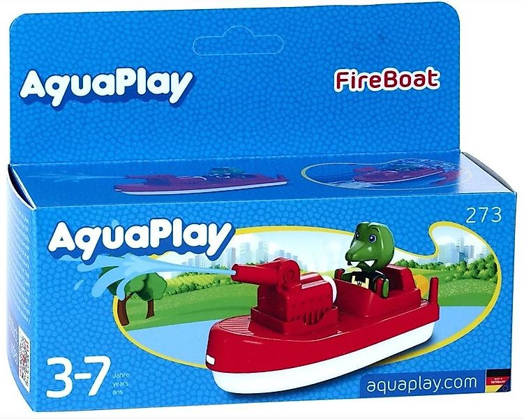 Aquaplay Wasserbahn Outdoor Wasser Spielzeug FireBoat günstig online kaufen