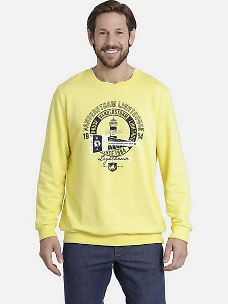 Jan Vanderstorm Sweatshirt DYRIK in weicher Baumwolle mit Print günstig online kaufen
