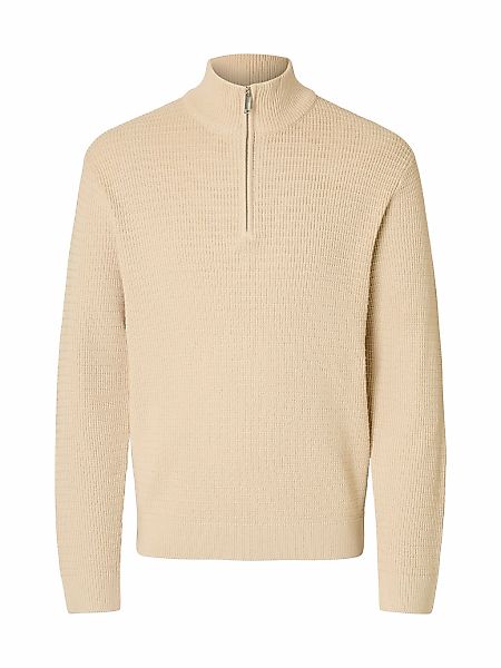 SELECTED HOMME Troyer "SLHTHEO LS KNIT STRUCTURE HALF ZIP D" günstig online kaufen