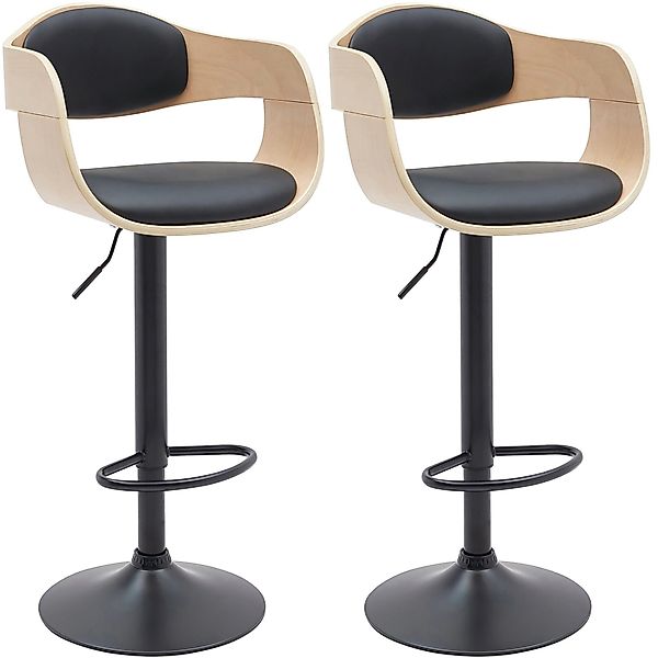 CLP Barhocker Kingston (2er Set, 2 günstig online kaufen