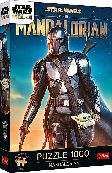 Trefl Puzzle Trefl, Star Wars Mandalorian, Premium Plus 1000 Teile Puzzle, günstig online kaufen