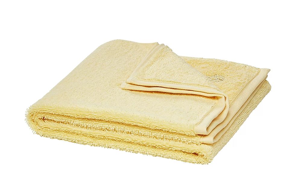 LAVIDA Handtuch  Touch - gelb - 100% Baumwolle - 50 cm - Sconto günstig online kaufen