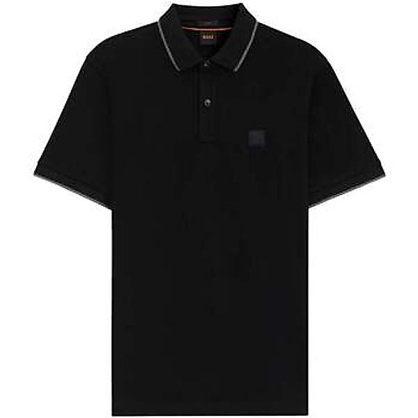 BOSS  Poloshirt Slim Fit Passertip Polo Shirt Black günstig online kaufen
