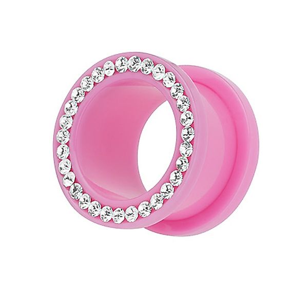 Taffstyle Plug Piercing Bunt Schraub klaren günstig online kaufen