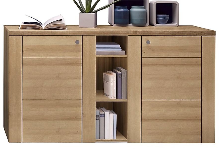 Home affaire Sideboard »Larona, zeitlose Kommode mit 2 Türen, Türkommode, B günstig online kaufen