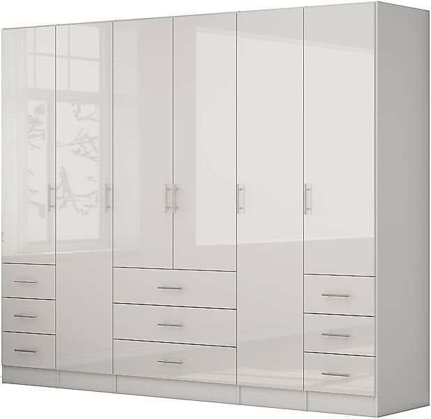 OTTO home Kleiderschrank "Trento Schlafzimmerschrank Garderobe Hochglanz Be günstig online kaufen