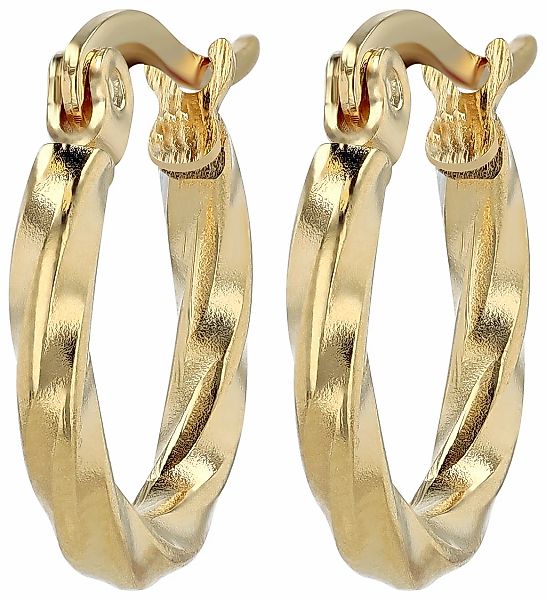 Adelia´s Paar Creolen "Damen Ohrringe – Creole aus Edelstahl" Zum Verschenk günstig online kaufen