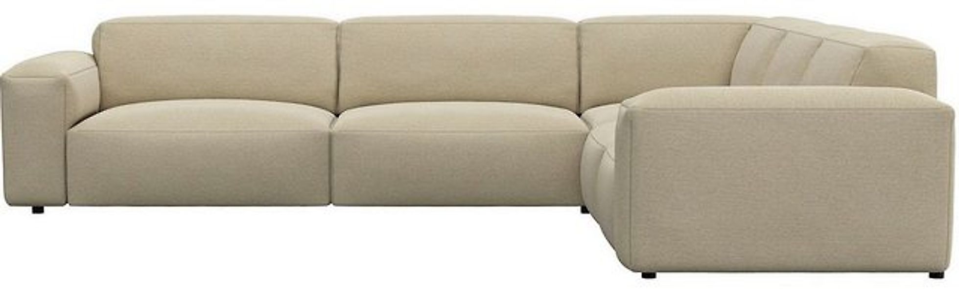 FLEXLUX Ecksofa Lucera, super bequem durch hochwertigen Sitzaufbau mit Kalt günstig online kaufen