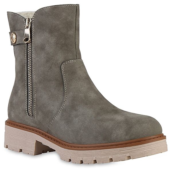 VAN HILL 841444 Stiefelette Damen Gefüttert günstig online kaufen