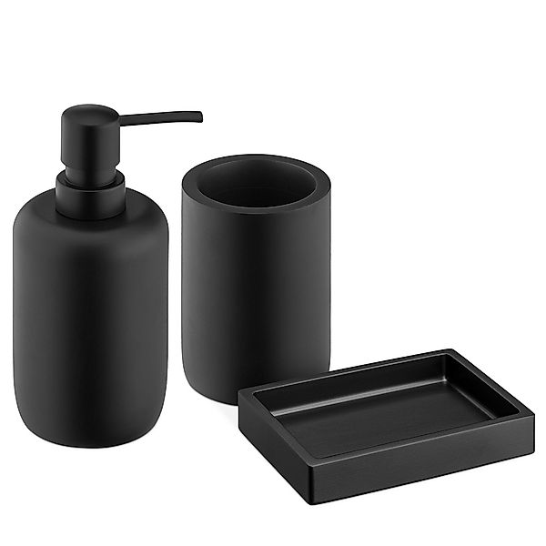 Navaris Badaccessoire-Set Badezimmer Set 3-teilig - günstig online kaufen