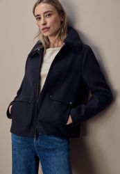 STREET ONE Kurzjacke Abnehmbarer Kragenbesatz günstig online kaufen